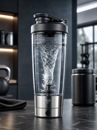 Coctelera Eléctrica de Proteína 630ml - Mezclador Automático Portátil