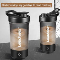 Coctelera eléctrica de proteína, vaso desmontado para limpieza